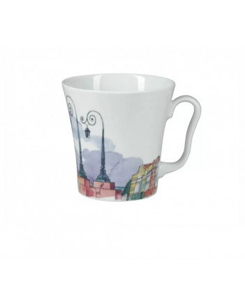 LOMONOSOV IMPERIAL PORCELAIN COFFEE LATTE HOT CHOCOLATE MUG KRASNOFLOTSKIY BRIDGE 360 ml/12.2 fl.oz