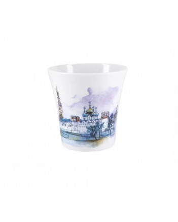 LOMONOSOV IMPERIAL PORCELAIN COFFEE LATTE HOT CHOCOLATE MUG MOSCOW MONASTERY 360 ml/12.2 fl.oz