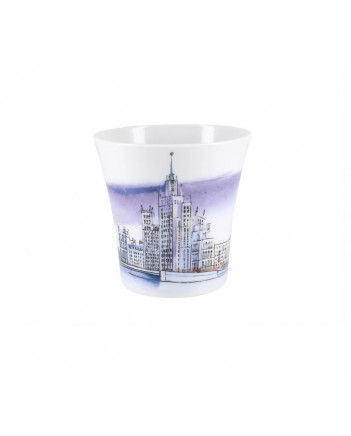 LOMONOSOV IMPERIAL PORCELAIN COFFEE LATTE HOT CHOCOLATE MUG MOSCOW FAMOUS HOUSE 360 ml/12.2 fl.oz