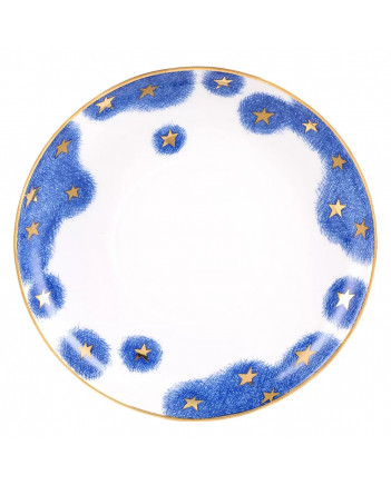 LOMONOSOV IMPERIAL PORCELAIN COVERED STEEP MUG AND SAUCER ZODIAC OX 2021 YEAR 380 ml 12.6 oz 