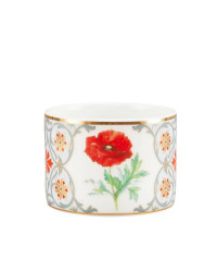 LOMONOSOV IMPERIAL PORCELAIN TEACUP AND SAUCER SOLO RED POPPY 300 ml/10.1 fl.oz