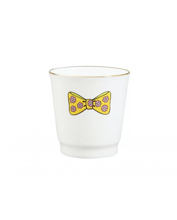 LOMONOSOV IMPERIAL PORCELAIN VODKA SHOT SET IN GIFT BOX BOW TIE