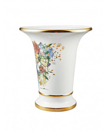 LOMONOSOV IMPERIAL PORCELAIN FLOWER VASE SPRING BOUQUET EMPIRE 20 CM/8"