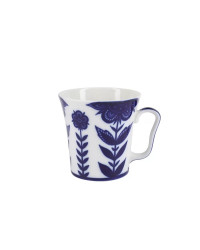 LOMONOSOV IMPERIAL PORCELAIN COFFEE HOT CHOCOLATE MUG AURORA FLEUR 360 Ml 12.2 Fl.Oz
