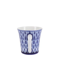 LOMONOSOV IMPERIAL PORCELAIN COFFEE HOT CHOCOLATE MUG AURORA OPENWORK 360 Ml 12.2 Fl.Oz