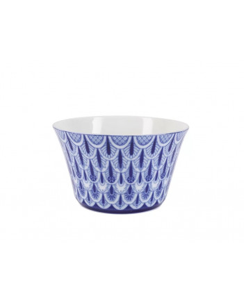 LOMONOSOV IMPERIAL PORCELAIN SNACK AND SALAD BOWL AURORA OPENWORK