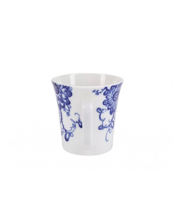 LOMONOSOV IMPERIAL PORCELAIN COFFEE HOT CHOCOLATE MUG AURORA GARDEN 360 Ml 12.2 Fl.Oz