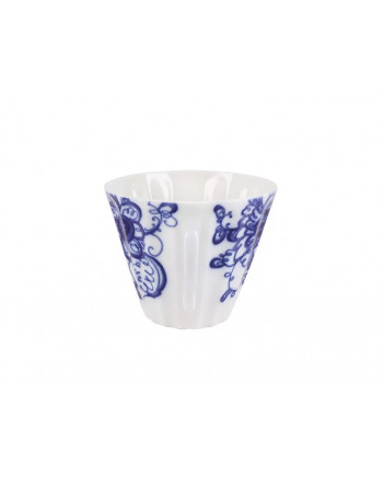 LOMONOSOV IMPERIAL PORCELAIN TEACUP AND SAUCER AURORA GARDEN 235 ML/8 OZ
