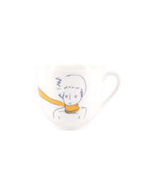 LOMONOSOV IMPERIAL BONE CHINA PORCELAIN ESPRESSO CUP LITTLE PRINCE PORTRET 180 Ml 6.1 Fl.Oz