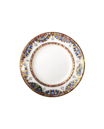 LOMONOSOV IMPERIAL BONE CHINA PORCELAIN ESPRESSO CUP, SAUCER AND PLATE RUSSIAN BALLET 70 ml 2.4 fl.oz