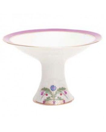 LOMONOSOV IMPERIAL PORCELAIN FRUIT VASE MOSCOW RIVER 20 CM 8"