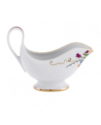 LOMONOSOV IMPERIAL PORCELAIN GRAVY BOAT MOSCOW RIVER 150 Ml/5.1 Oz