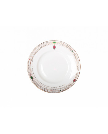 LOMONOSOV IMPERIAL BONE CHINA PORCELAIN TEACUP TRIO SET APPLE GOLDEN MEDALLION 160 ml/5.4 fl.oz