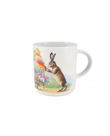 LOMONOSOV IMPERIAL PORCELAIN COFFEE LATTE HOT CHOCOLATE MUG EASTER GIFTS 370 ml 12.5 oz