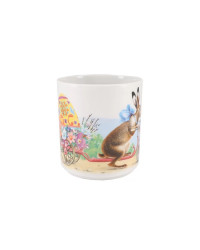 LOMONOSOV IMPERIAL PORCELAIN COFFEE LATTE HOT CHOCOLATE MUG EASTER EGG 370 ml 12.5 oz