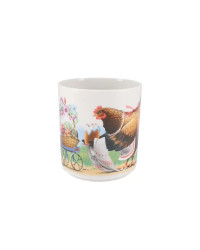 LOMONOSOV IMPERIAL PORCELAIN COFFEE LATTE HOT CHOCOLATE MUG EASTER 370 ml 12.5 oz