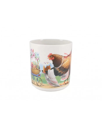 LOMONOSOV IMPERIAL PORCELAIN COFFEE LATTE HOT CHOCOLATE MUG EASTER 370 ml 12.5 oz
