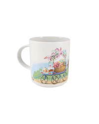 LOMONOSOV IMPERIAL PORCELAIN COFFEE LATTE HOT CHOCOLATE MUG EASTER 370 ml 12.5 oz