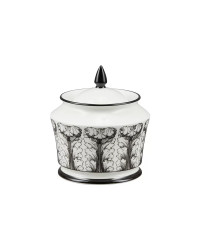 LOMONOSOV IMPERIAL PORCELAIN SUGAR BOWL YULIA MAGIC GARDEN 310 Ml 10.5 Oz