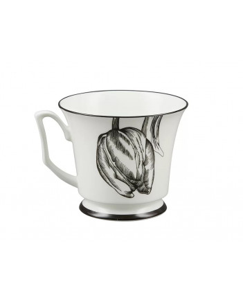 LOMONOSOV IMPERIAL BONE CHINA PORCELAIN TEA CUP YULIA MAGIC GARDEN I 210 ml 7.1 fl.oz