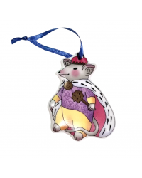 LOMONOSOV IMPERIAL PORCELAIN CHRISTMAS TREE DECORATION ORNAMENT NUTCKRACKER MOUSE KING