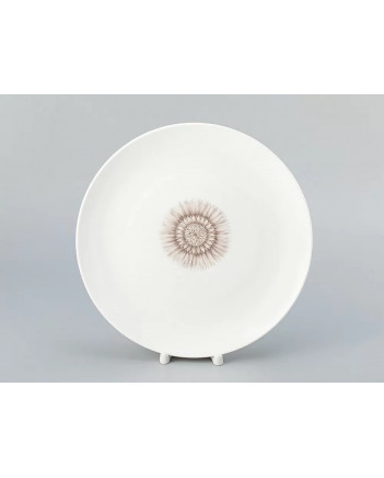 LOMONOSOV IMPERIAL PORCELAIN DINNER PLATE ALOHA Bungalow 25 cm 9.8"