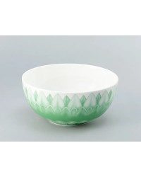LOMONOSOV IMPERIAL PORCELAIN SALAD SNACK BOWL ALOHA Lagoon 1