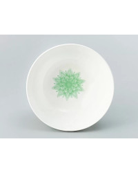 LOMONOSOV IMPERIAL PORCELAIN SALAD SNACK BOWL ALOHA Lagoon 1