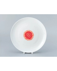 LOMONOSOV IMPERIAL PORCELAIN DINNER PLATE ALOHA Volcano 25 cm 9.8"