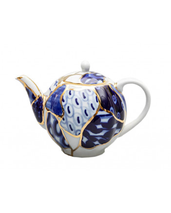  LOMONOSOV IMPERIAL PORCELAIN TEAPOT BAIKAL TULIP 3 CUPS 600 ML 20 OZ