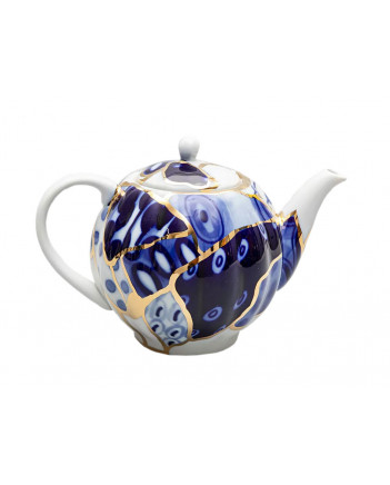  LOMONOSOV IMPERIAL PORCELAIN TEAPOT BAIKAL TULIP 3 CUPS 600 ML 20 OZ