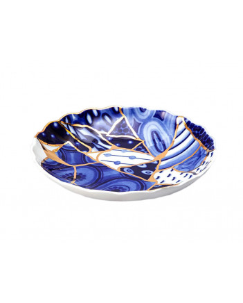 LOMONOSOV IMPERIAL PORCELAIN COOKIE PASTRY DISH BAIKAL TULIP