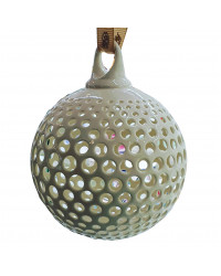 LOMONOSOV IMPERIAL PORCELAIN CHRISTMAS TREE DECORATION BALL LACE 