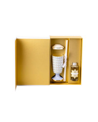 LOMONOSOV IMPERIAL BONE CHINA PORCELAIN AROMA DIFFUSER AZURE
