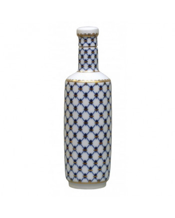 LOMONOSOV IMPERIAL PORCELAIN DECANTER WINE COBALT NET 600 ML/20 OZ