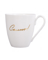 LOMONOSOV IMPERIAL BONE CHINA PORCELAIN COFFEE MUG SOVIET PIONEER 450 Ml 15.2 Oz