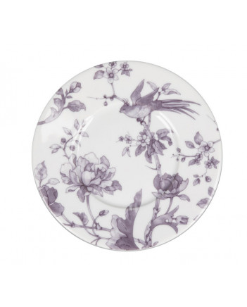 LOMONOSOV IMPERIAL PORCELAIN TEACUP AND SAUCER SOLO MONPLAISIR VIOLET 300 ml/10.1 fl.oz