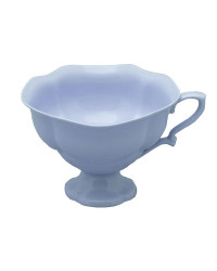 LOMONOSOV IMPERIAL BONE CHINA PORCELAIN TEA CUP NATASHA MONOCOLOR LAVENDER 220 ml/7.4 fl.oz