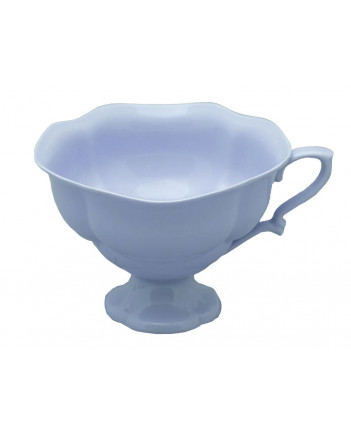LOMONOSOV IMPERIAL BONE CHINA PORCELAIN TEA CUP NATASHA MONOCOLOR LAVENDER 220 ml/7.4 fl.oz