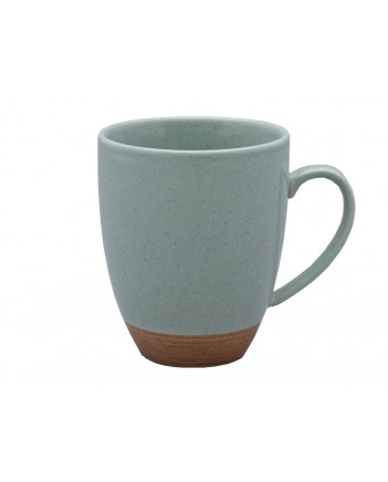 LOMONOSOV IMPERIAL BONE CHINA PORCELAIN COFFEE MUG SANDY BEACH 380 ml 12.85 fl.oz