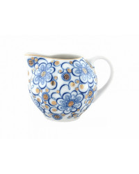 LOMONOSOV IMPERIAL PORCELAIN CREAMER MILK JAR TULIP BINDWEED 11.8 oz/350 ml