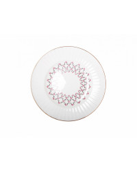 LOMONOSOV IMPERIAL BONE CHINA PORCELAIN ESPRESSO CUP WAVE PINK NET 155 ml/5.2 fl.oz