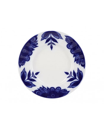 LOMONOSOV IMPERIAL PORCELAIN DINNER DESSERT SALAD PLATE AURORA FLEUR 18 cm 7"