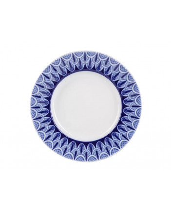 LOMONOSOV IMPERIAL PORCELAIN DINNER DESSERT SALAD PLATE AURORA OPENWORK 18 cm 7"