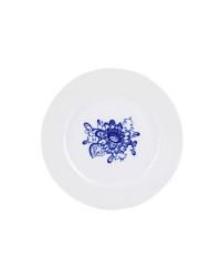LOMONOSOV IMPERIAL PORCELAIN DINNER SIDE PLATE AURORA GARDEN 21.5 cm 8.5"