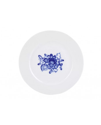 LOMONOSOV IMPERIAL PORCELAIN DINNER SIDE PLATE AURORA GARDEN 21.5 cm 8.5"