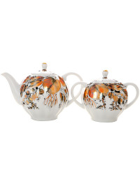LOMONOSOV IMPERIAL PORCELAIN TEA SET SERVICE TULIP MY GARDEN  20 items