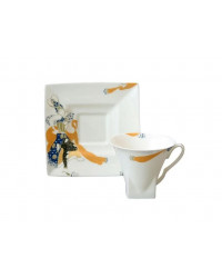 LOMONOSOV IMPERIAL BONE CHINA PORCELAIN TEA CUP PETROPOL BALLET PERI 220 ml/7.4 fl.oz