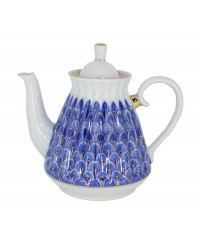 LOMONOSOV IMPERIAL PORCELAIN TEAPOT FORGET-ME-NOT 750 ml 25.4 fl.oz