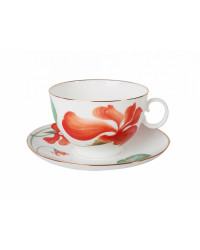 LOMONOSOV IMPERIAL BONE CHINA PORCELAIN TEA CUP APPLE ANITA 160 ml/5.4 fl.oz